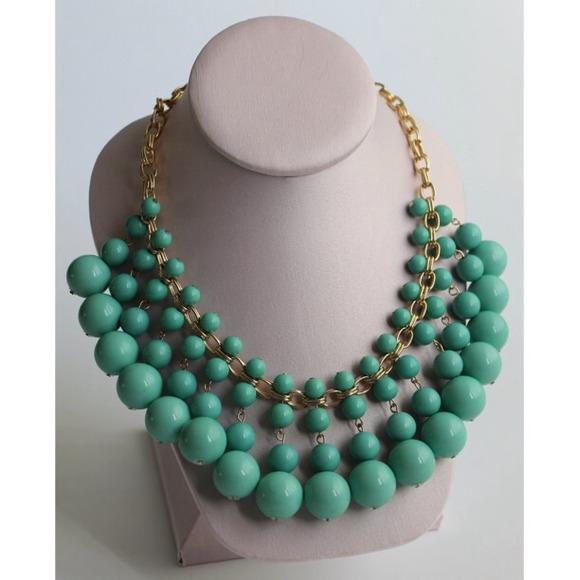 Jewelry - Turquoise Bubble Statement Necklace
