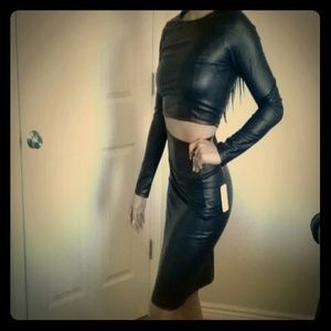 Crop Top & Pencil Skirt