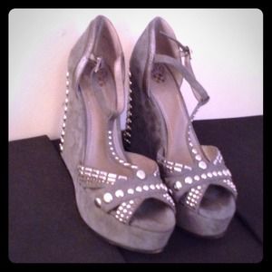 Vince camuto studded heels