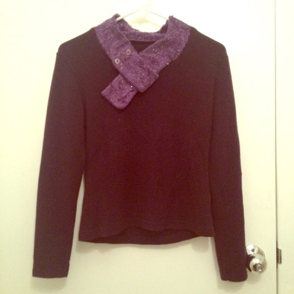 Purple sweater