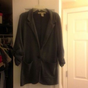 Grayish Blue Blazer