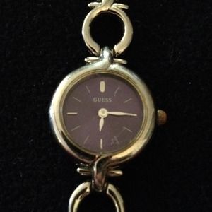 Sterling Silver Guess watch