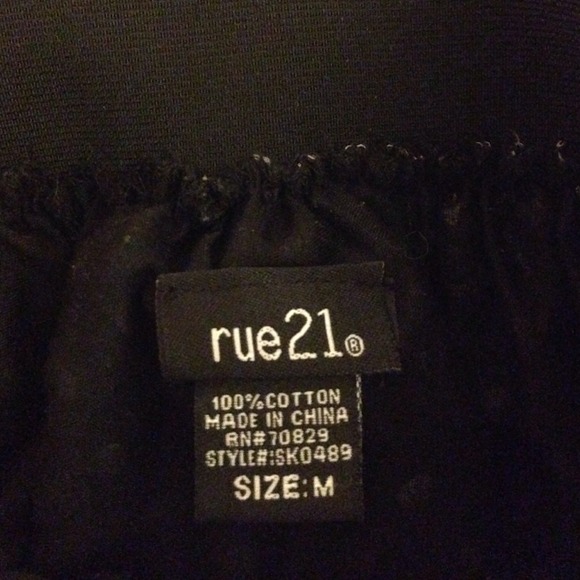 Black & White Polka Dot Embroidered Skirt - medium - Picture 3 of 3