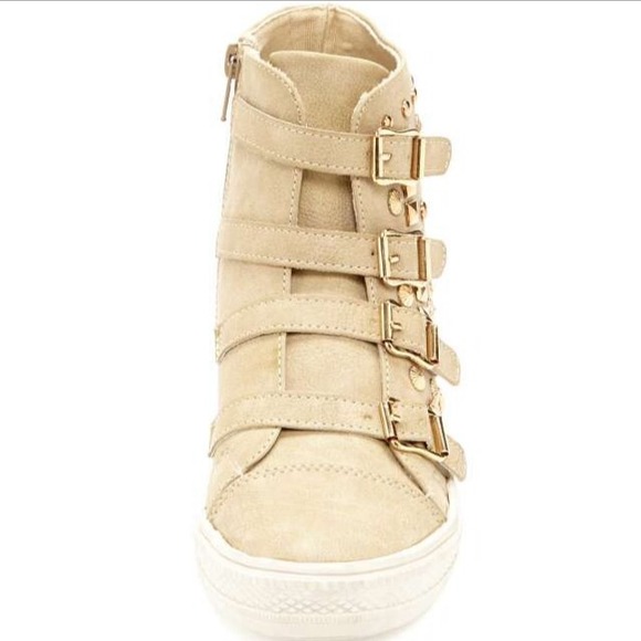Studded high top sneaker????????HOST PICK 8/29/14 - Picture 2 of 4