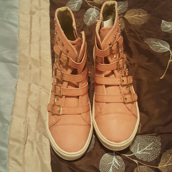 Studded high top sneaker????????HOST PICK 8/29/14 - Picture 4 of 4