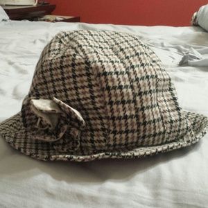 Houndstooth Fedora
