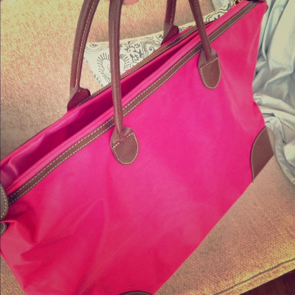 NWOT Raspberry Pink Tote - Picture 1 of 3