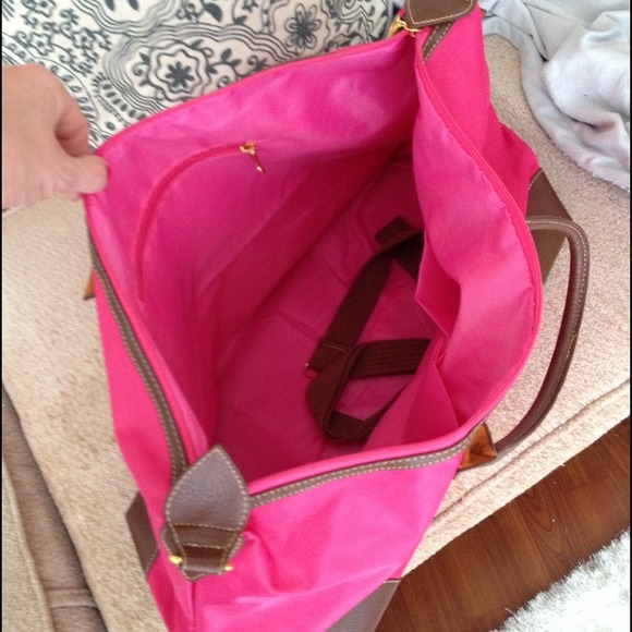 NWOT Raspberry Pink Tote - Picture 2 of 3