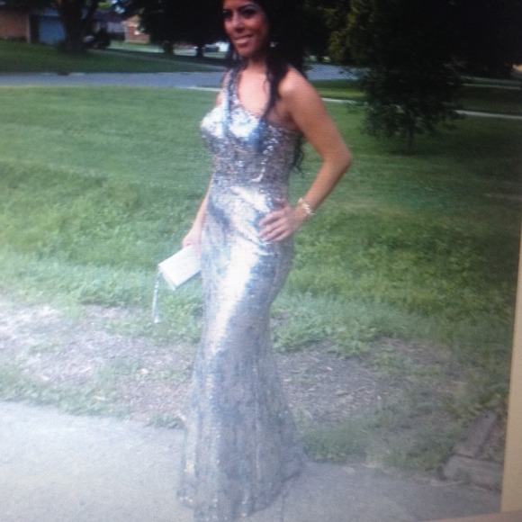 Prom sequins dress
