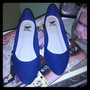 Royal Blue Flats