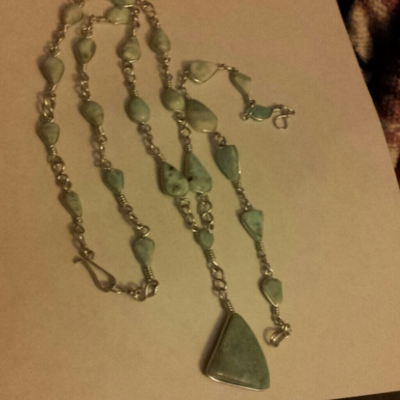 Larimar necklace
