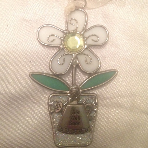 Get well soon window charm
