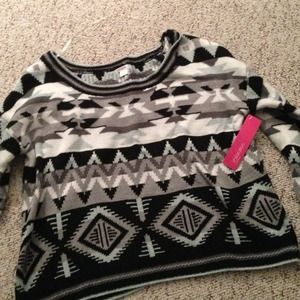 Xhilaration tribal sweater