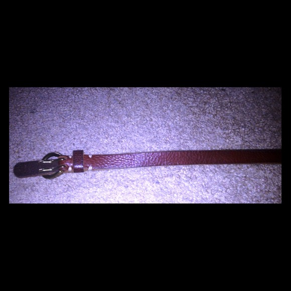 Fossil brown leather belt. - Picture 1 of 2