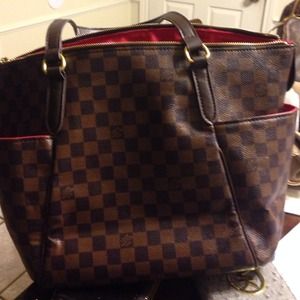 Inspired Louis Vuitton Damier Ebene canvas