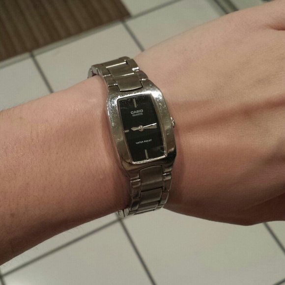 Silver watch