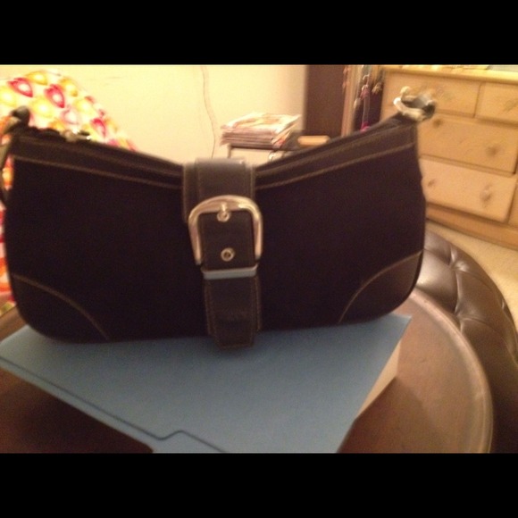 Prada Suede Handbag/Clutch