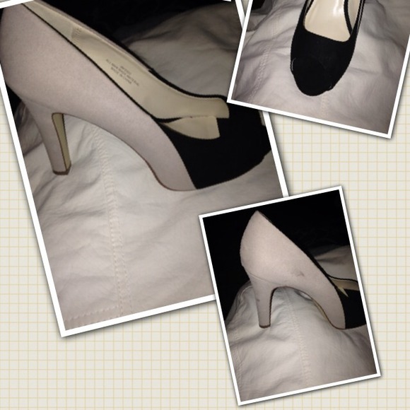 Color block~light beige and black - Picture 2 of 2