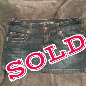 ***SOLD**AMERICAN EAGLE SKIRT