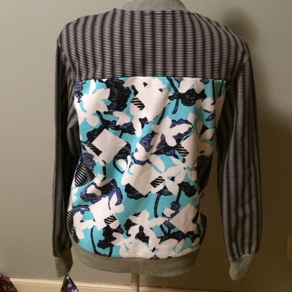 Peter Pilotto for Target - Floral Check Sweatshirt - Picture 2 of 2