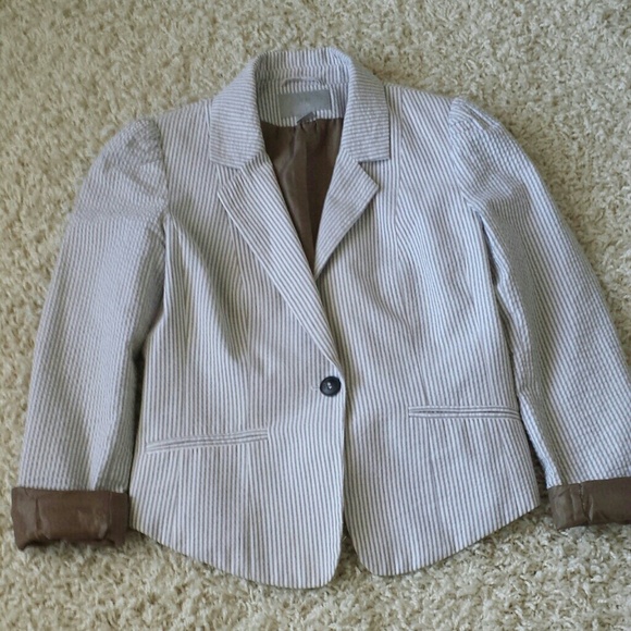 H&M Seersucker Blazer