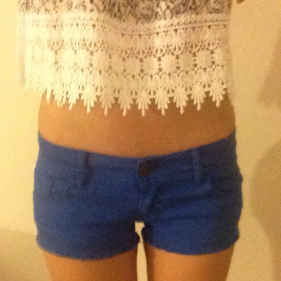 A&F Blue Shorts