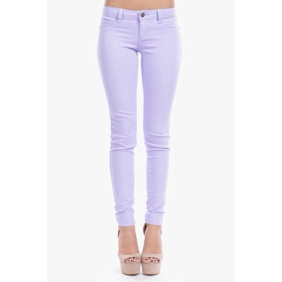Pants - NEW Pastel Skinny Jeans in Lavender