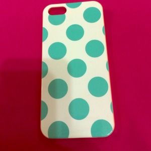 H&M Teal Polka-Dot Iphone 5/s