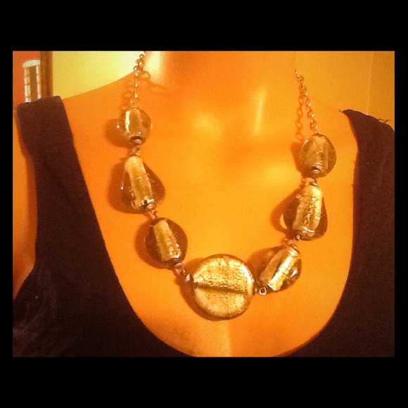 Vintage silver/gray necklace