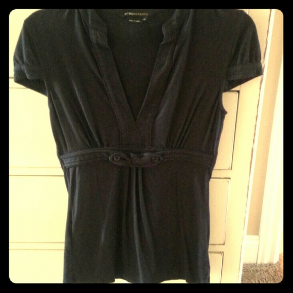 Soft black shirt.
