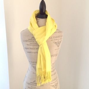 Yellow pashmina