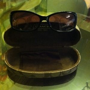 Coach sunglasses with case!