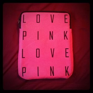 Vs pink iPad case