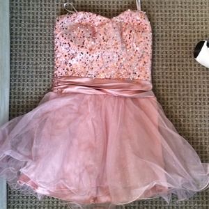 Pink Homecoming Dress