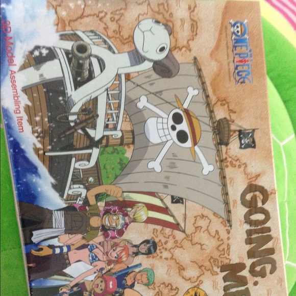 One piece 3D puzzle
