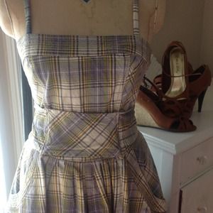 FREE PEOPLE heavy denim dress