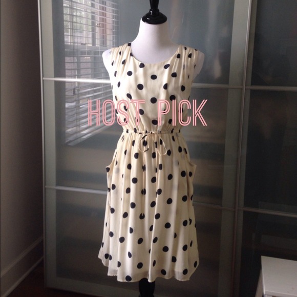 J. Crew Dresses & Skirts - JCrew silk polka dot dress
