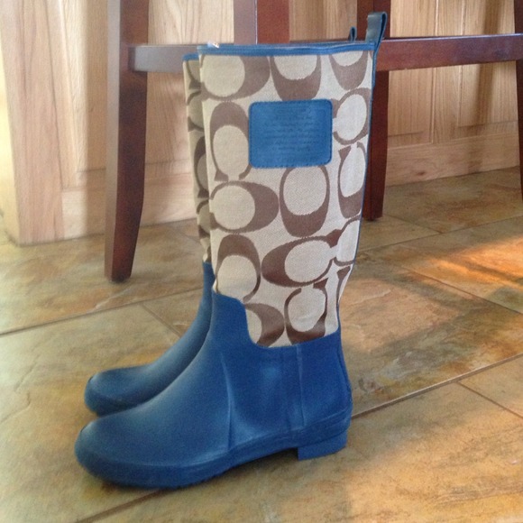 Coach Shoes - Authentic Coach Rain Boots