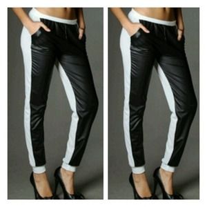 Matte Foil Sweat Pants