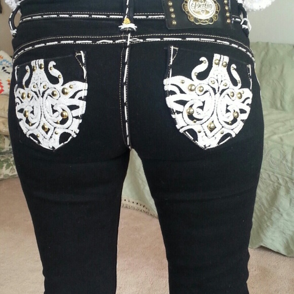 Derleon black skinny jeans