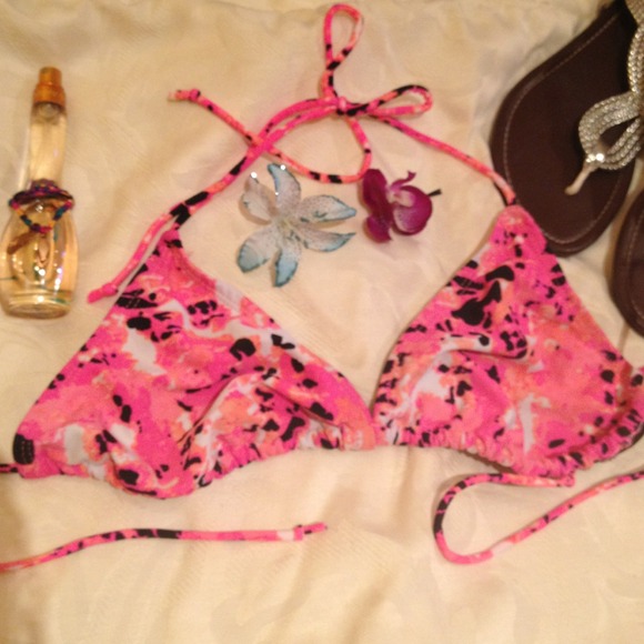 Neon bikini top
