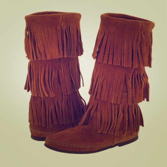 Minnetonka Boots - 🔸MINNETONKA🔸 calf 3 layer boots