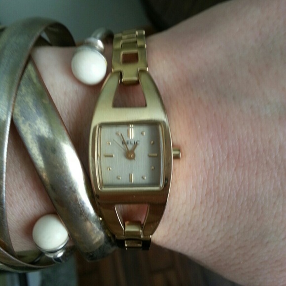 Relic Gold Watch - Picture 2 of 3