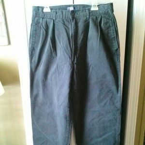 Mens Ralph Lauren Polo 33x34 black Chino pants