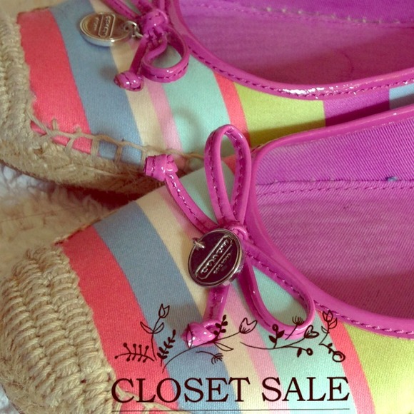 🌸Coach Ballerina Flats💐