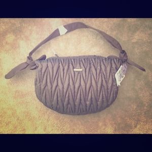 Timi & Leslie Genvieve Diaper Bag in Bronze