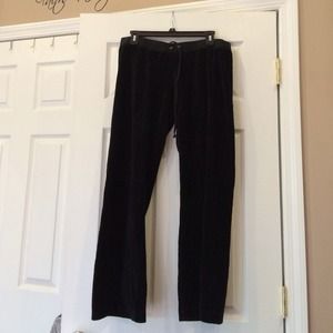 Juicy couture velour pants