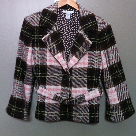Plaid Blazer