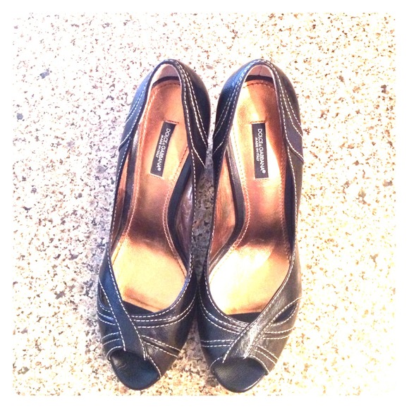 💥Reduced💥Dolce & gabbana peep toes