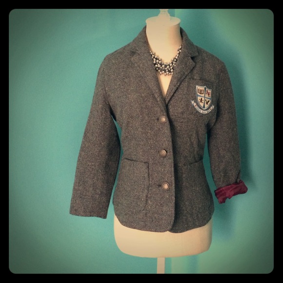 American Eagle tweed blazer